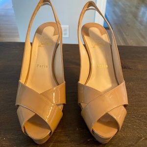 COPY - Christian Louboutin Nude Sandals Size 38